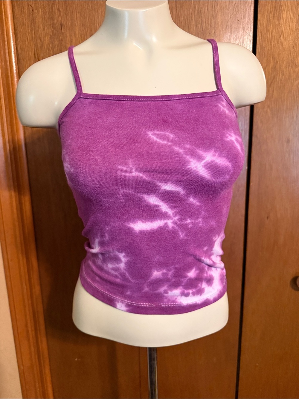 wild fable Purple Tie-Dye Spaghetti Strap Cami